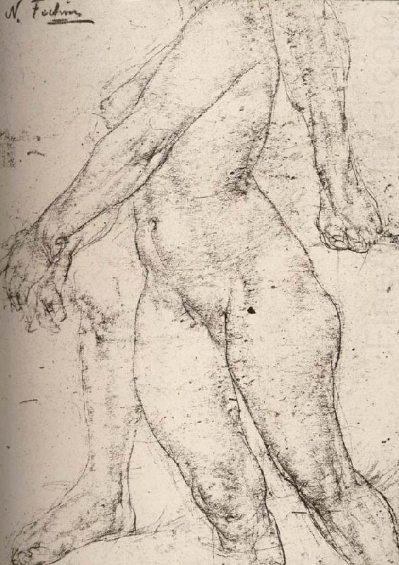 Study of nude, Nikolay Fechin